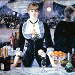 A Bar at the Folies-Bergere by Edouard Manet