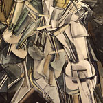 Nude Descending a Staircase by Marcel Duchamp