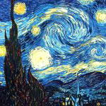 The Starry Night by Vincent Van Gogh