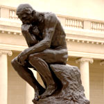 The Thinker by Auguste Rodin